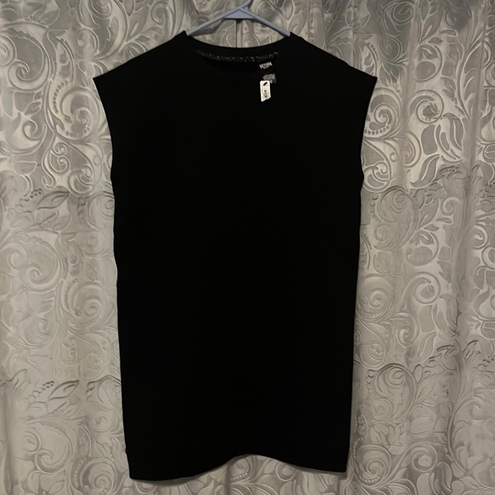 Victoria’s Secret Sport Back Cut Out Sweatshirt Dress NWT XS